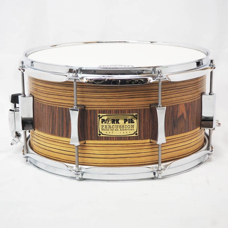 PORK PIE USA Custom Maple 8Ply 13×7 Rosewood Zebrawoodの画像